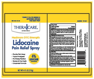 Label (Lidocaine Spray)